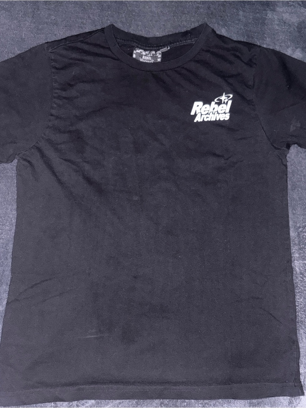 Rebels Vengeance Black Cross Tee